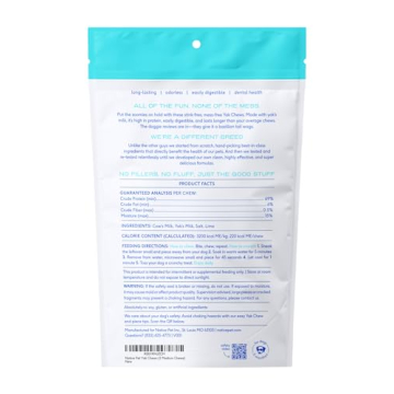 All-Natural Yak Cheese Dog Chews for Aggressive Chewers