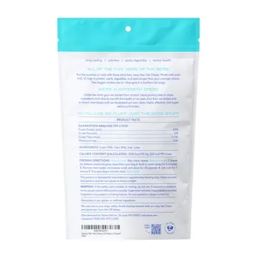 All-Natural Yak Cheese Dog Chews for Aggressive Chewers