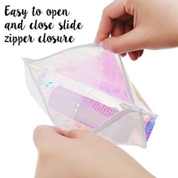 Pop Fizz Designs Bachelorette Party Hangover Makeup Bag | 7 Pack | Hangover Kit Bag | Bachelorette Recovery Kit