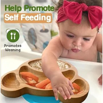 Top Eco-Friendly Bamboo Suction Plates for Kids