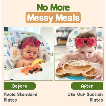 Top Eco-Friendly Bamboo Suction Plates for Kids
