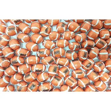 Delicious Milk Chocolate Footballs for Super Bowl Parties