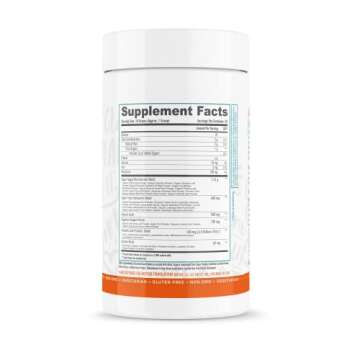 NuEthix Formulations fitlovefuel GloeUp All-in-One Dietary Supplement Powder, Vegetarian, Gluten Free, Non-GMO, Chocolate Latte, 30 Servings