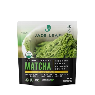 Premium Culinary Grade Organic Jade Leaf Matcha - Authentic Japanese Green Tea