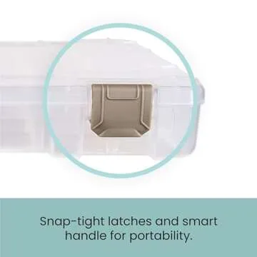 ArtBin Floss Finder Box - Clear Organizer for Craft Supplies