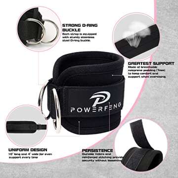 powerfeng Ankle Strap for Effective Lower Body Workouts