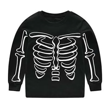 DDSOL Kids Glow-in-the-Dark Pajamas for Boys