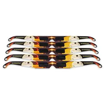 LUNT SOLAR SYSTEMS ISO & CE Certified Solar Eclipse Glasses – AAS Approved Total Eclipse Viewing Glasses for the 2026 Solar Eclipse in Spain and EU (Germany, France, Italy, & More)