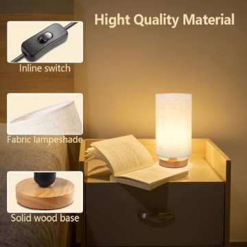 UCHENTON Table Lamp - Stylish Mini Warm Light