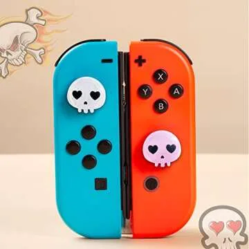 Buy PERFECTSIGHT Joycon Thumb Grips - Cute Skull Design