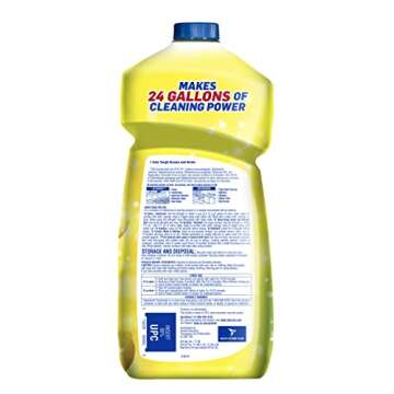 Lysol Multi-Surface Cleaner, Sanitizing and Disinfecting Pour, to Clean and Deodorize, Sparkling Lem...