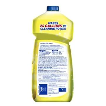Lysol Multi-Surface Cleaner, Sanitizing and Disinfecting Pour, to Clean and Deodorize, Sparkling Lem...