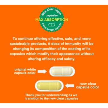 A Dose of Immunity Quercetin with Vitamin C and Zinc, Vitamin D, 500mg Quercetin Bromelain with Echinacea & B Vitamins, Lung Immune Support Supplement 7 in 1 Immunity Defense Booster (60 Count)