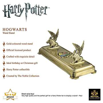 Stylish Harry Potter Wand Stand - Noble Collection Hogwarts
