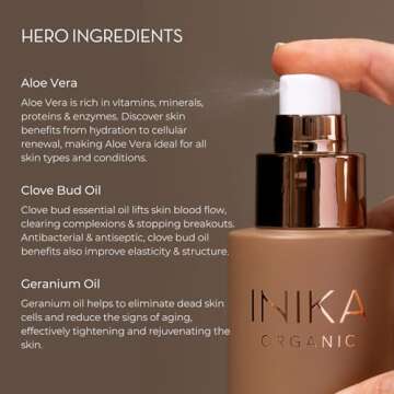 INIKA Organic Natural Tanning Mist. Streak-free golden tan without toxic chemicals. Natural, Vegan and Cruelty-Free Formula.