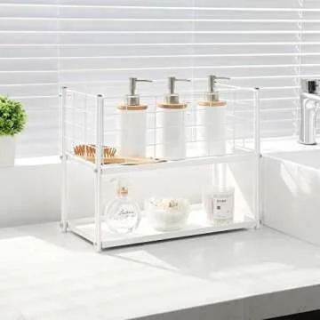 KINGRACK Slim Storage Cart - 4-Tier Rolling Utility Solution