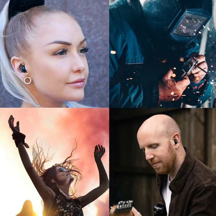 High Fidelity Acoustic Earplugs for Musicians