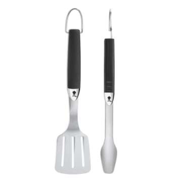 Weber Original Portable 2-Piece Stainless Steel Tool Set