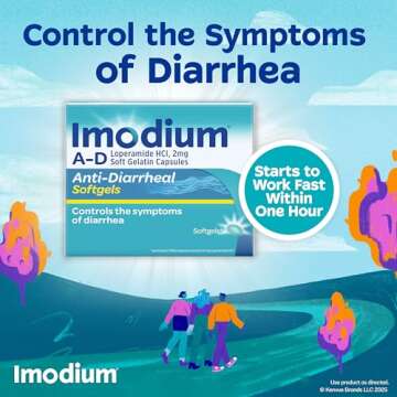 Imodium A-D Softgels for Effective Diarrhea Relief 24 ct