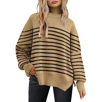 LILLUSORY Women's Cozy Oversized Sweater for Winter Style