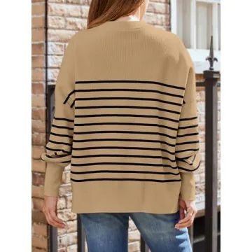 LILLUSORY Women's Cozy Oversized Sweater for Winter Style