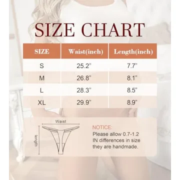 Beafulrab G-string Thongs for Women Seamless Soft Comfort