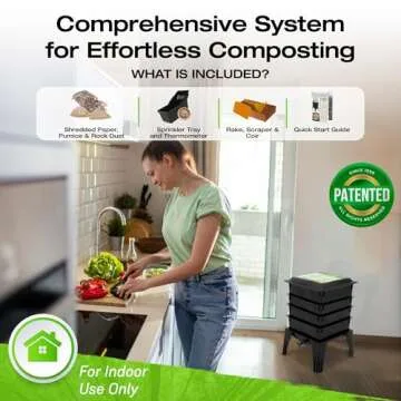 Worm Factory 360 Composting System for Easy Home Recycling
