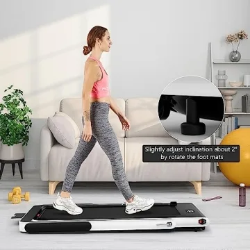 Goplus 2 in 1 Folding Treadmill for Home or Office