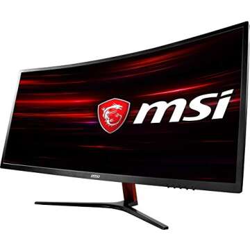 MSI 34" Curved Ultrawide Gaming Monitor 100Hz Freesync
