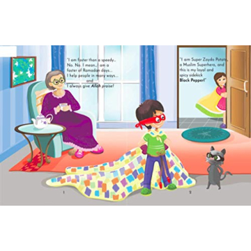 Zaydo Potato: A Muslim Superhero - Celebrate Diversity in Kids Books