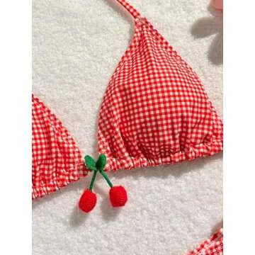 Shop RoseSeek High Waisted Bikini Set for Women - Trendy & Stylish
