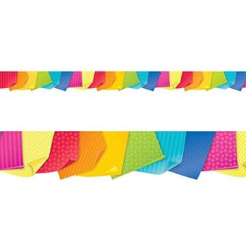 Creative Teaching Press Bold & Bright Sticky Notes Bulletin Board Border/Trimmer (Accent Bulletin Bo...