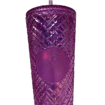Starbucks Jeweled Purple Taffy 2023 Valentine's Day Tumbler Venti 24 oz