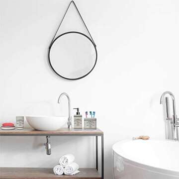 Blue Donuts 4 Piece Bathroom Accessories Set - Heavy Duty Ceramic Paris Bathroom Accessory Set Includes Hand Soap Dispenser, Toothbrush Holder, Soap Dish, Tumbler, Cream