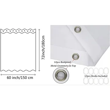 LB Pink Christmas Shower Curtain for Festive Bathrooms