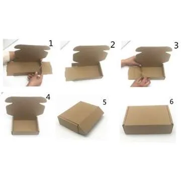 Small Cardboard Shipping Mailers 30 Pack for Small Items