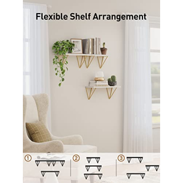 AMADA Floating Shelves - Stylish Wall Decor for Any Room