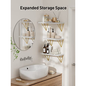 AMADA Floating Shelves - Stylish Wall Decor for Any Room