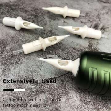 BIGWASP 3RS Tattoo Needle Cartridges - 20Pcs #12 Shader