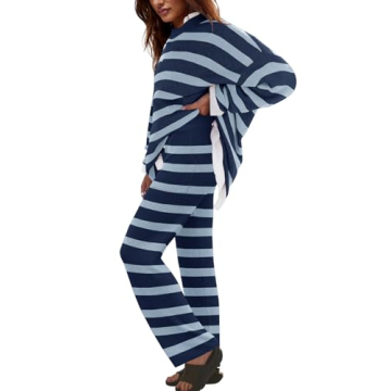LAMISSCHE Oversized Women's Lounge Set with Pockets