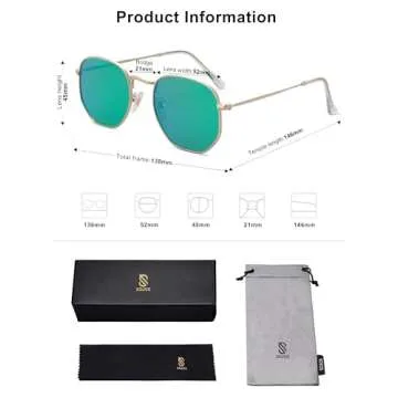 SOJOS Polarized Sunglasses for Men & Women with Great Design