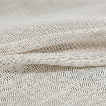Luxurious Linen Semi Sheer Curtains for Farmhouse Style