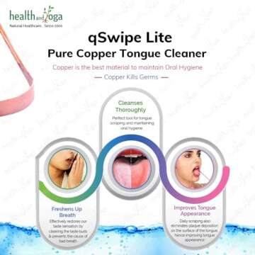 HealthAndYoga™ Copper Tongue Cleaners - Ayurvedic Oral Care