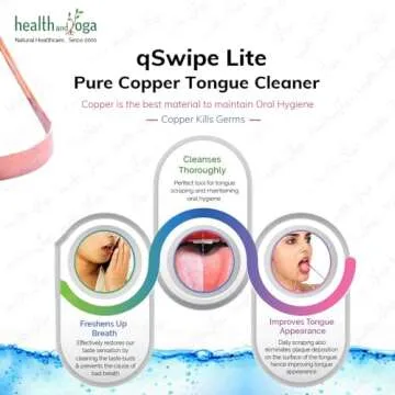HealthAndYoga™ Copper Tongue Cleaners - Ayurvedic Oral Care