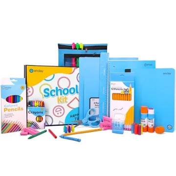 Enday Back to School Supplies for Kids - 71 Piece Set