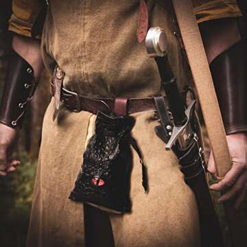 DND Metal Coins Set - 60 Gaming Tokens with Pouch