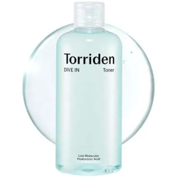 Torriden Dive in Toner 300ml (10.14 fl. oz.) | pH Balancing Facial Toning Water for Dry Skin | Hyaluronic Acid, Panthenol, Allantoin