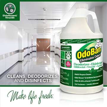 OdoBan Disinfectant & Odor Eliminator Concentrate 1 Gallon