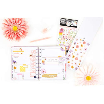 Happy Planner Sticker Value Pack - Pressed Florals - 519 Stickers