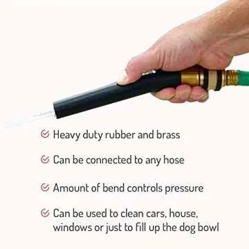 Hi-Tech Bend and Spray Water Nozzle for Garden Use